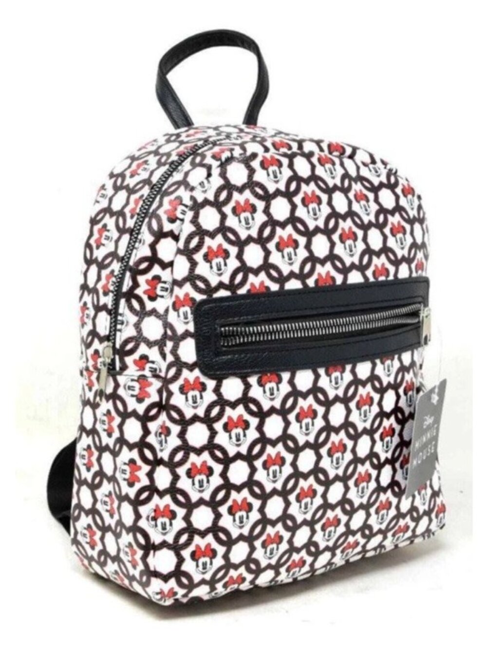 Little Girls Minnie Mouse AOP 10 In Mini Backpack Travel Overnight Bag NWT